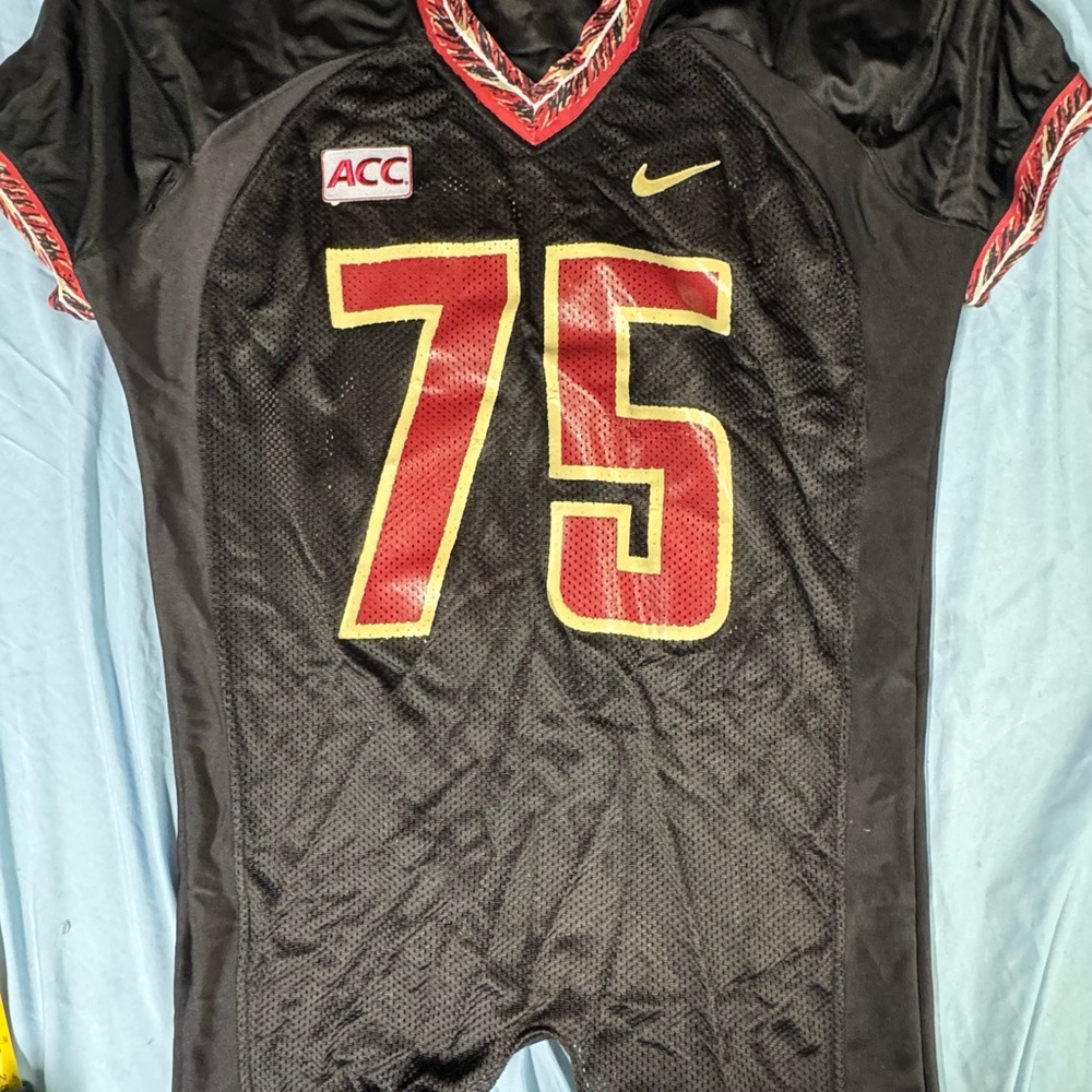 Nike Black FSU Seminoles Game Jersey Sz XXL